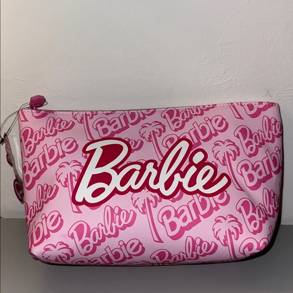 Barbie Handbags - Barbie Pink Logo Cosmetic Case